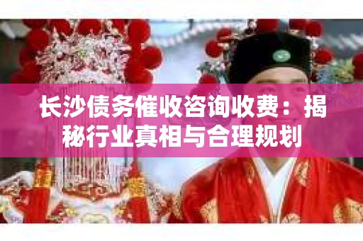 长沙债务催收咨询收费：揭秘行业真相与合理规划