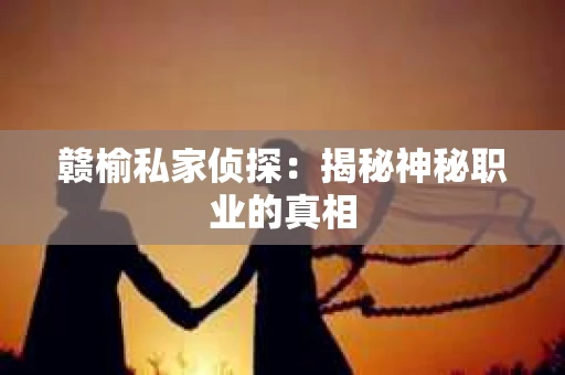 赣榆私家侦探：揭秘神秘职业的真相