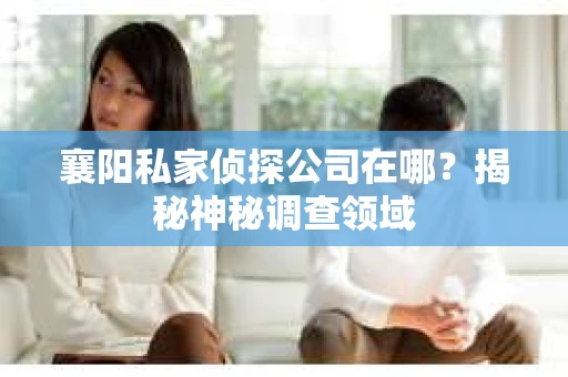 襄阳私家侦探公司在哪？揭秘神秘调查领域