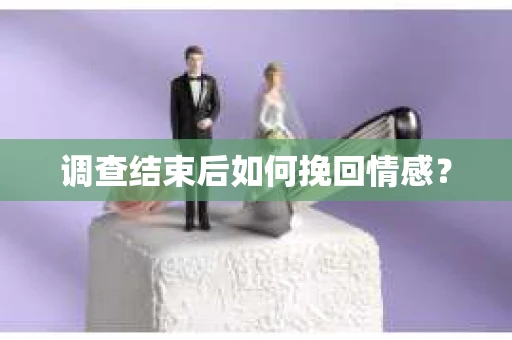 调查结束后如何挽回情感？